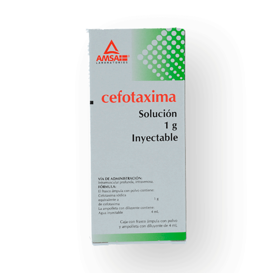 CEFOTAXIMA 1G 1AMP SOL