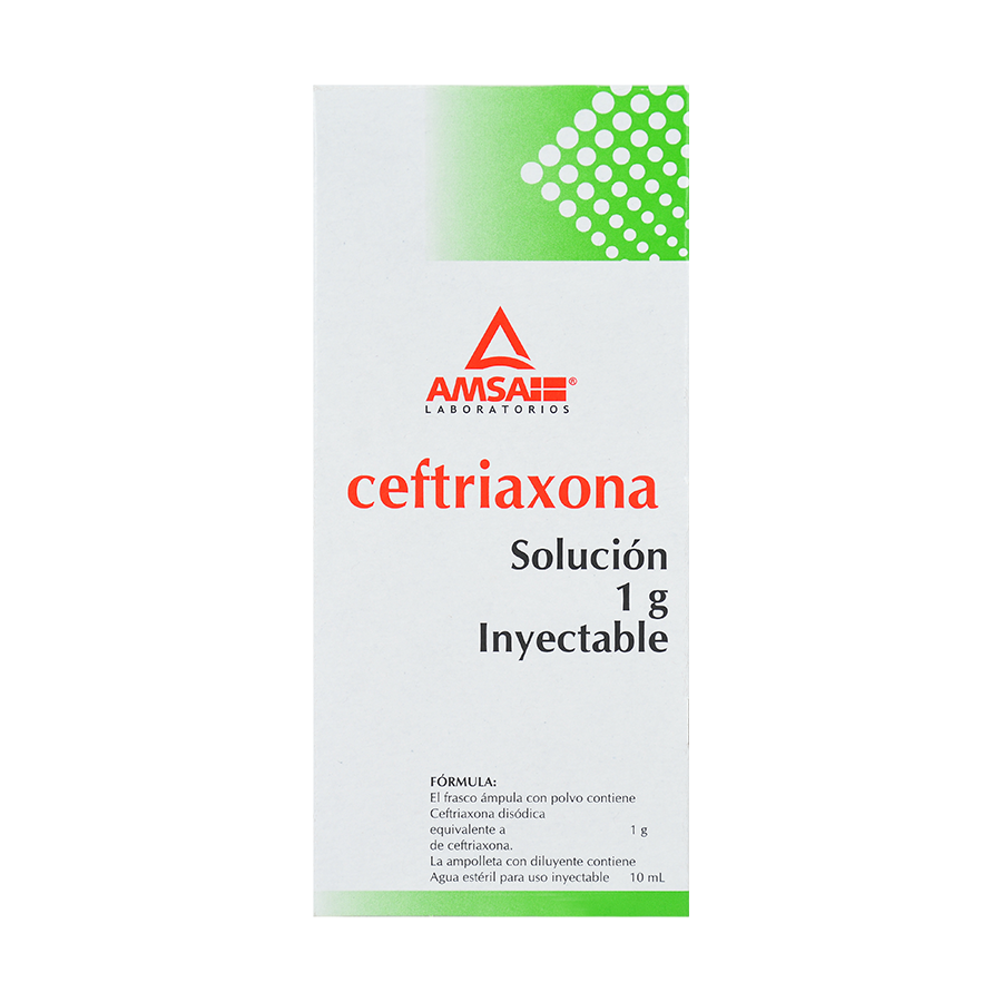 CEFTRIAXONA 1G IV 1FCO SOL