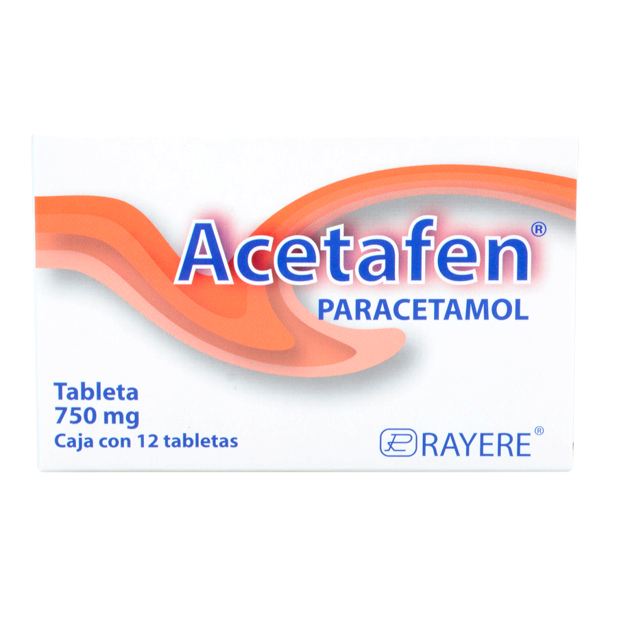 ACETAFEN (PARACETAMOL 750MG) 12TABS