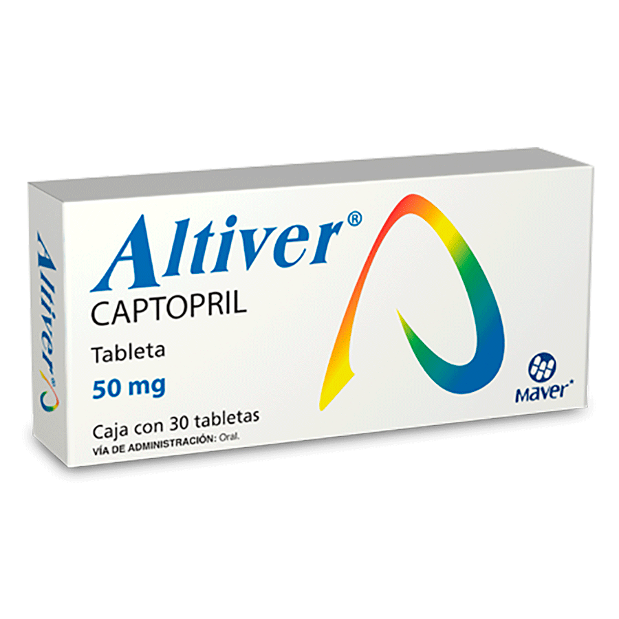 ALTIVER (CAPTOPRIL 50MG) 30TABS