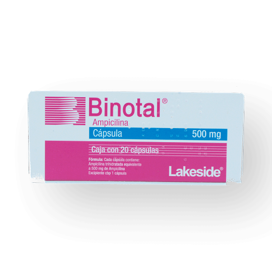 BINOTAL 500 MG C/20 CAPS