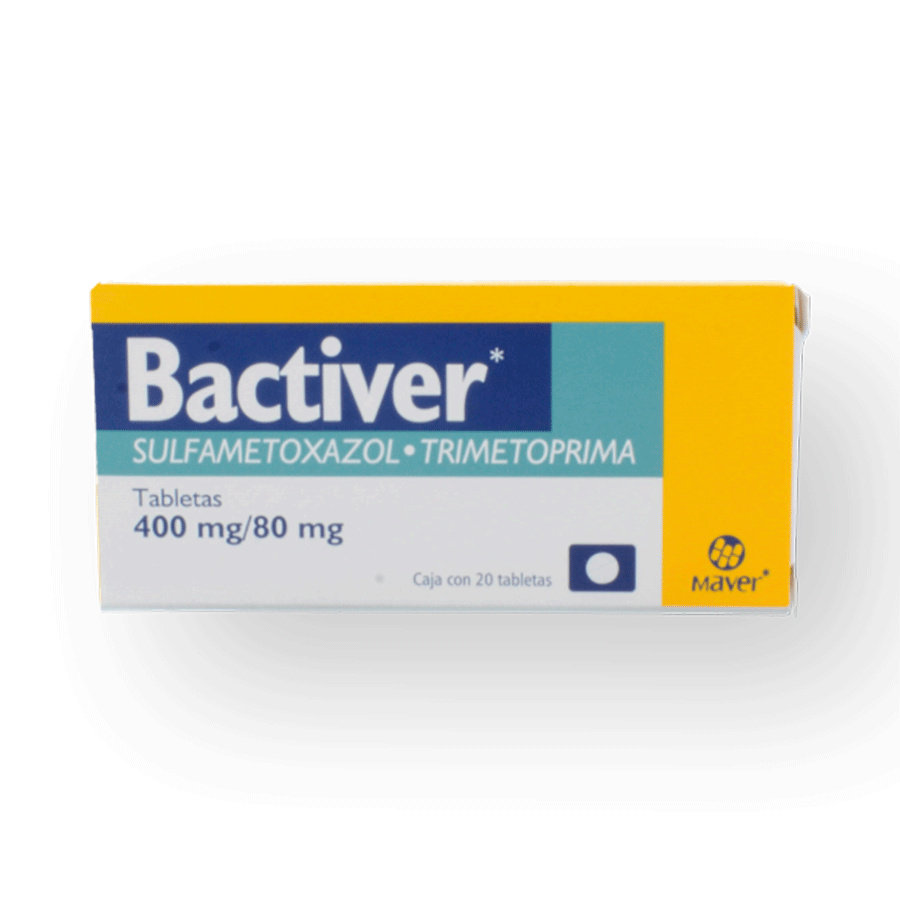 BACTIVER (TRIMETOPRI 80MG / SULFAMETOXAZ 400MG) 20TABS