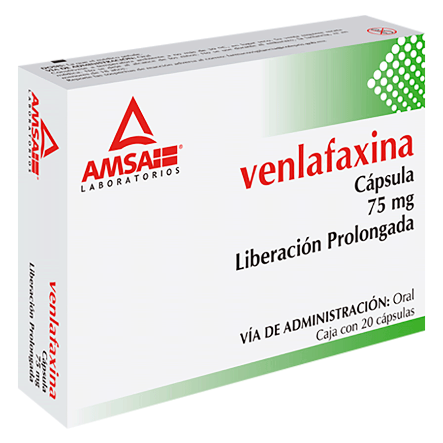VENLAFAXINA 75MG 20CAPS